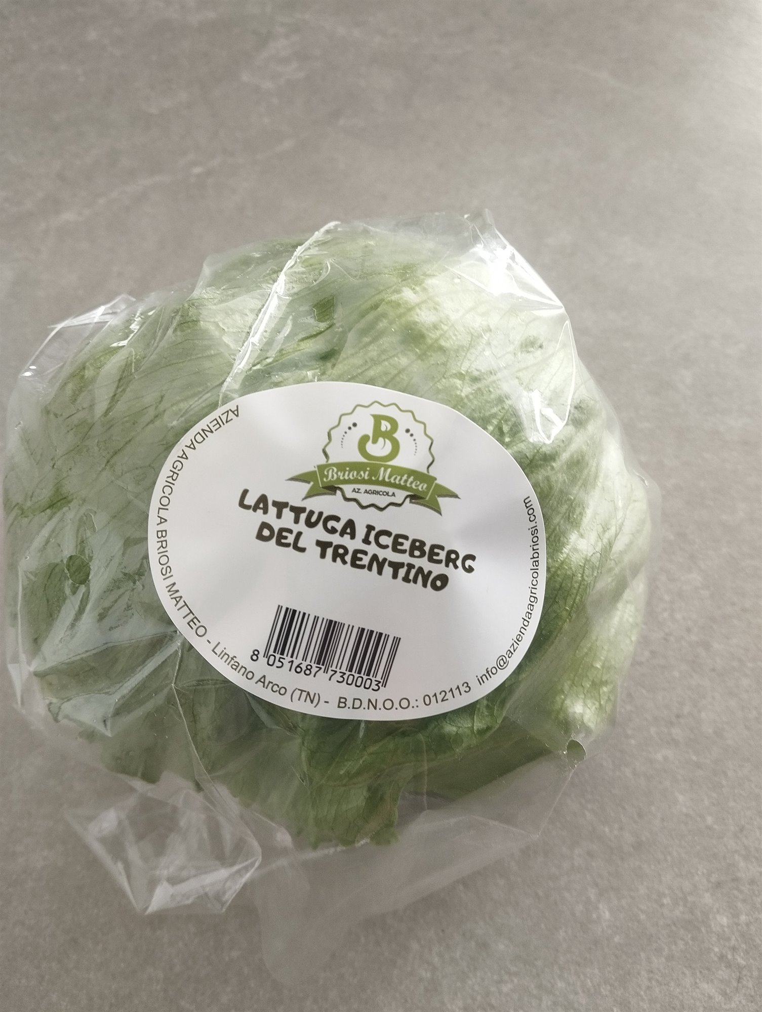 Prodotti - LATTUGA ICEBERG